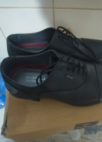 Siyah Klasik Erkek Ofis Ayakkabısı - Görsel 2