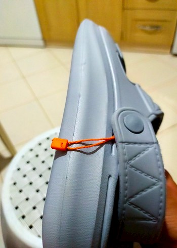 Gri Erkek Kayışlı Günlük Sandalet - Görsel 4