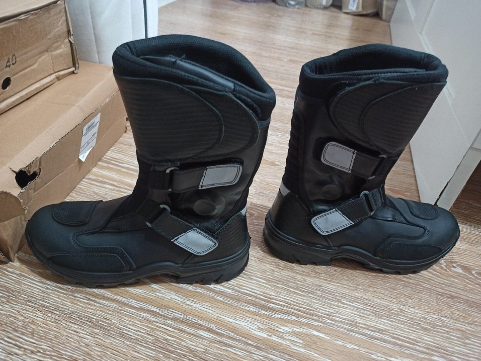 Siyah Erkek Motosiklet Botu - Görsel 5