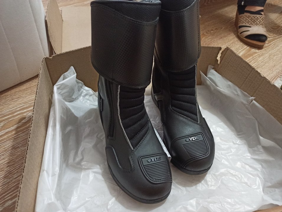 Yds 40 numara Motosiklet Botu Velcro Kapamalı - Görsel 2