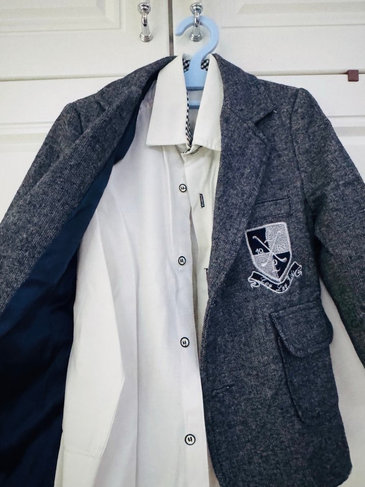 Gri Erkek Çocuk Denim Ceket - Görsel 2