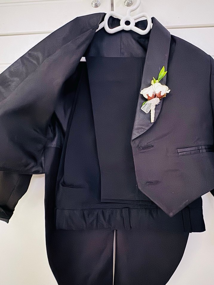 Klasik Siyah Çocuk Takım Elbise - Görsel 2