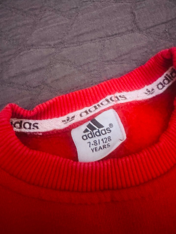 Kırmızı Adidas Erkek Çocuk Eşofman Takımı - Görsel 2