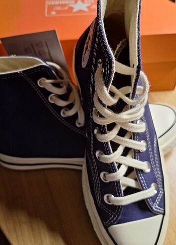 36,5 Beden lacivert Renk Converse Chuck 70 Uncharted Waters