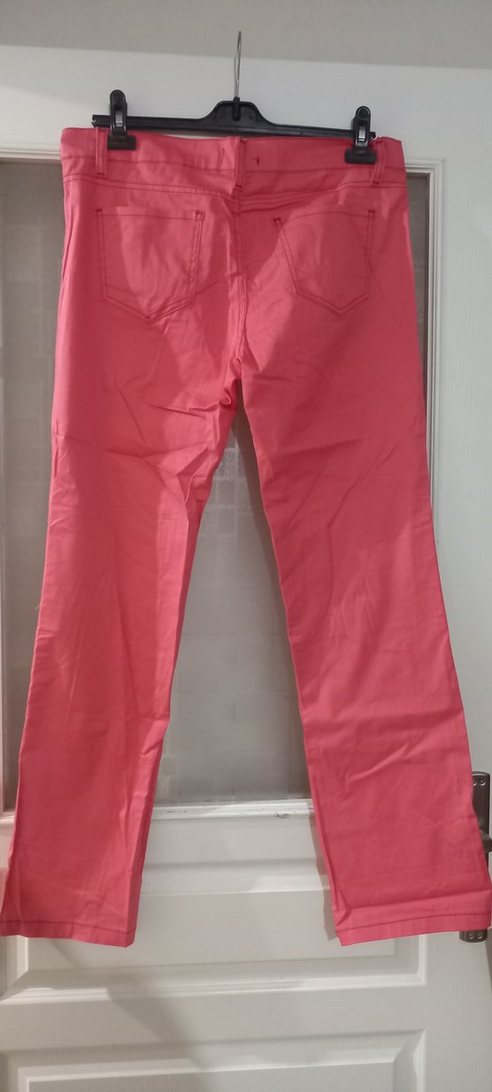 Kadın Normal Boy Kumaş Pantolon - Görsel 3