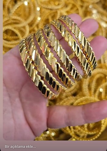 BURMA BİLEZIK PULLU ARPA ZINCIR RESAT ÇEYREK - Görsel 7