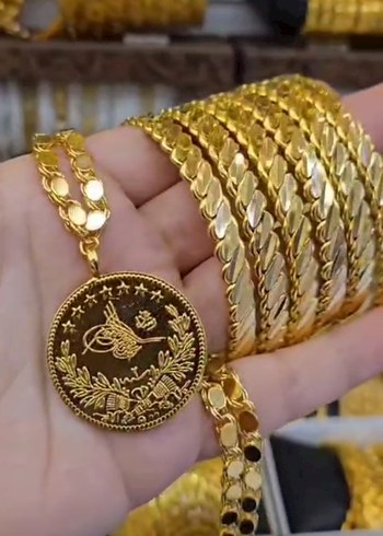 BURMA BİLEZIK PULLU ARPA ZINCIR RESAT ÇEYREK - Görsel 6