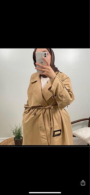 Camel trençkot
