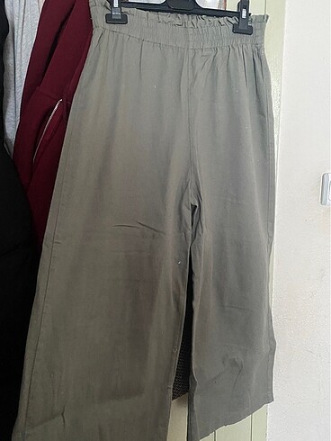 mint yeşili bol pantolon