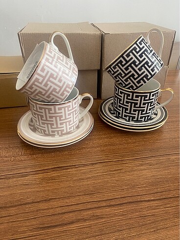 H&M HOME Siyah Fincan