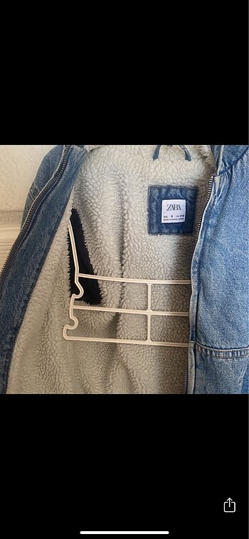 6 Yaş Beden Zara Erkek Çocuk Kot Ceket