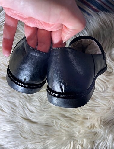 38 Beden siyah kadın loafer