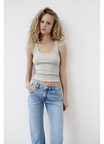Zara Zara STRAIGHT FIT Kot pantolon