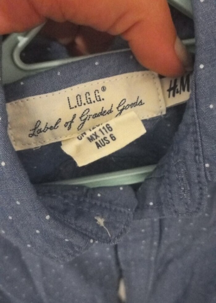 H&m marka erkek gomlek - Görsel 5