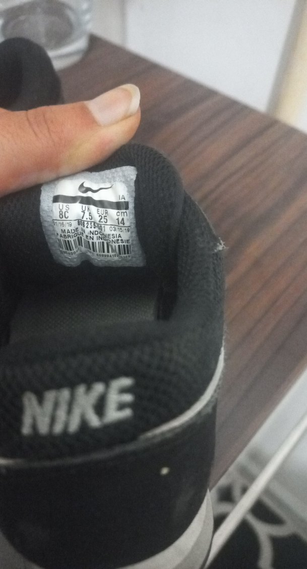 Siyah Erkek Çocuk Spor Ayakkabı orjinal nike - Görsel 4