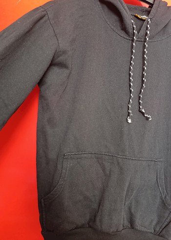 Siyah  Kadın Sweatshirt - Görsel 4