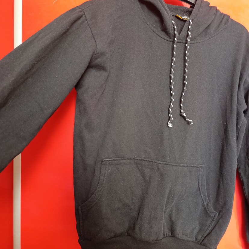 Siyah  Kadın Sweatshirt - Görsel 4