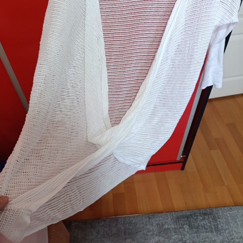 Beyaz Drapeli Kadın kazak - Görsel 2