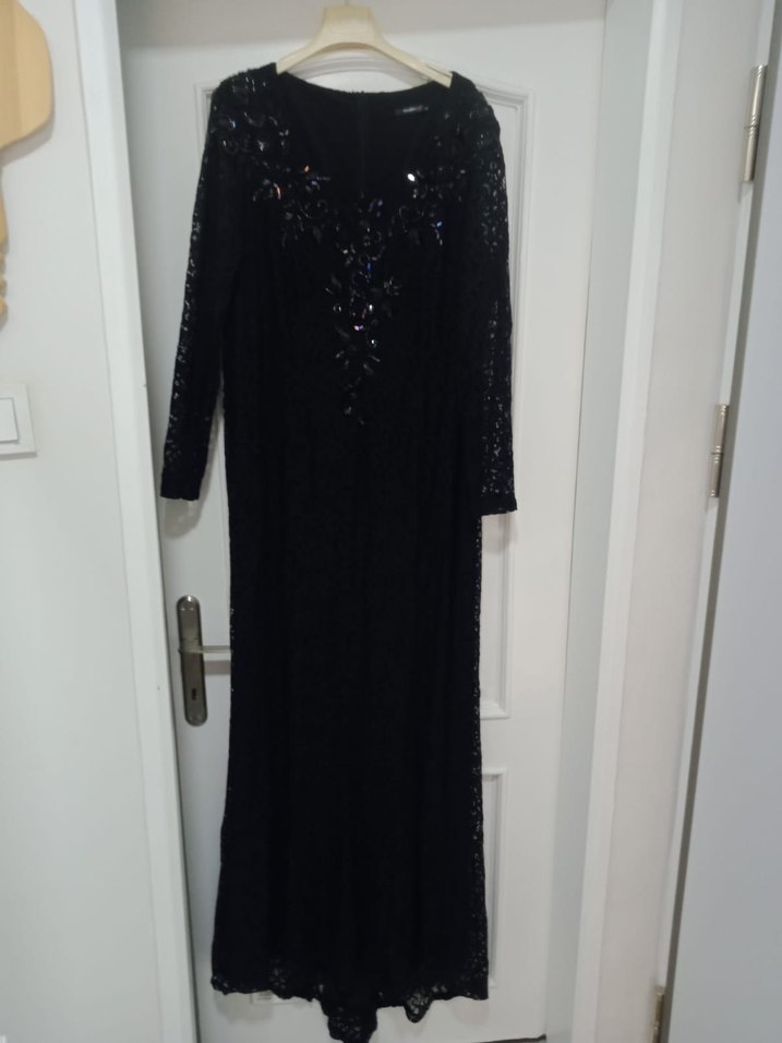 büyük beden abiye elbise - Görsel 4