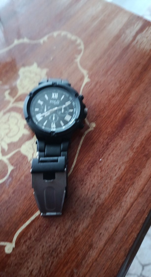 Siyah Polo Biker Erkek Kol Saati - Görsel 5