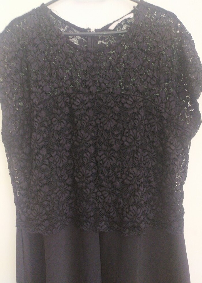 TU WOMEN ABİYE BÜYÜK BEDEN TULUM - Görsel 5