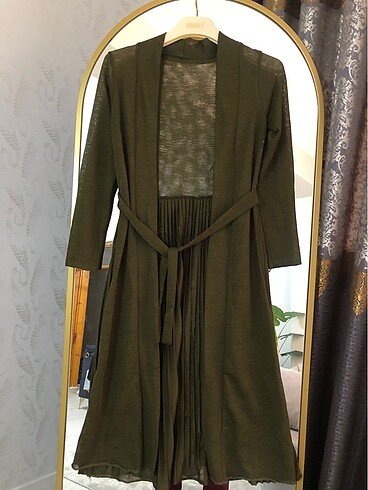 Kışlık hırka mevsimlik pliseli hırka kap kimono
