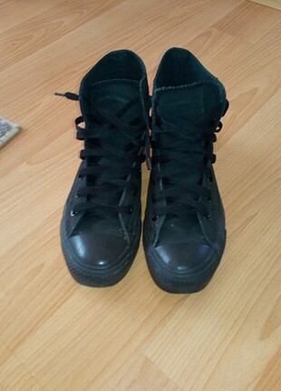 Siyah converse ayakkabi