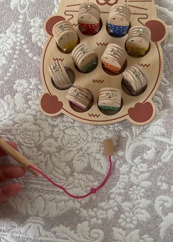 Ahşap Kedi Temalı Eğitim Oyuncağı - Görsel 3