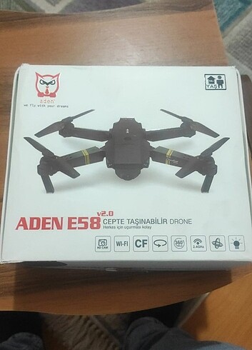 ADEN E58 3BATARYALİ DRON