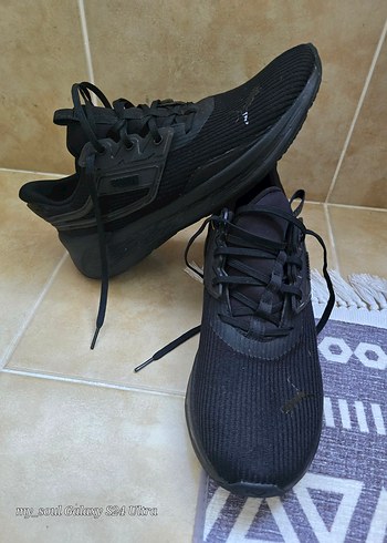 puma Konford Siyah Bağcıklı Erkek Spor Ayakkabı