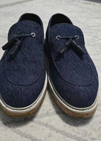 inci ayakkabi
Lacivert Püsküllü Erkek Denim Klasik Ayakkabı - Görsel 4