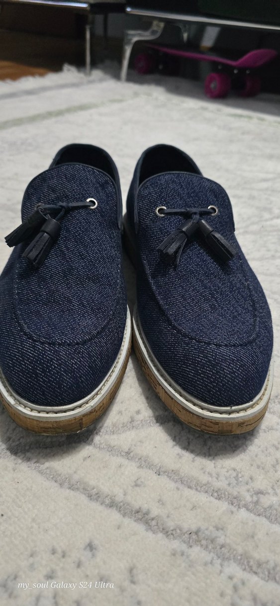 inci ayakkabi
Lacivert Püsküllü Erkek Denim Klasik Ayakkabı - Görsel 4