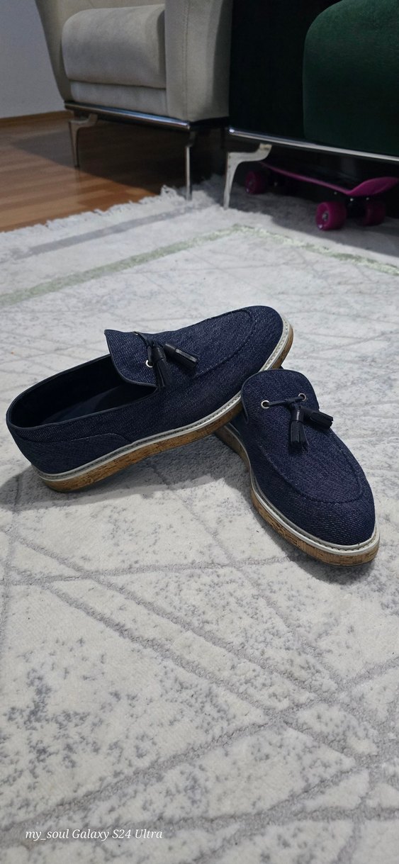 inci ayakkabi
Lacivert Püsküllü Erkek Denim Klasik Ayakkabı - Görsel 3