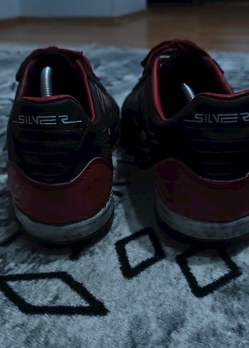 Kırmızı Bağcıklı Erkek Futbol Ayakkabısı - Görsel 6