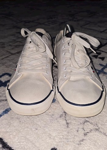 Us polo Assn Beyaz  Spor Ayakkabı Stiletto Topuklu - Görsel 2