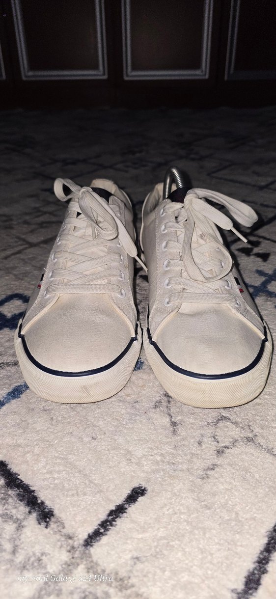 Us polo Assn Beyaz  Spor Ayakkabı Stiletto Topuklu - Görsel 2