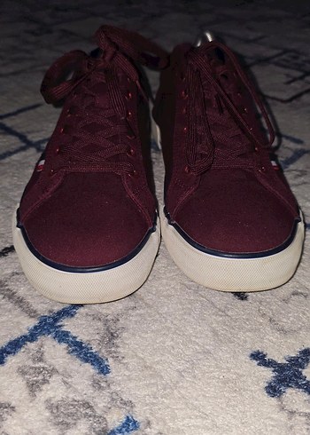 Us Polo Assin Bordo  Sneakers Günlük Kullanım - Görsel 7
