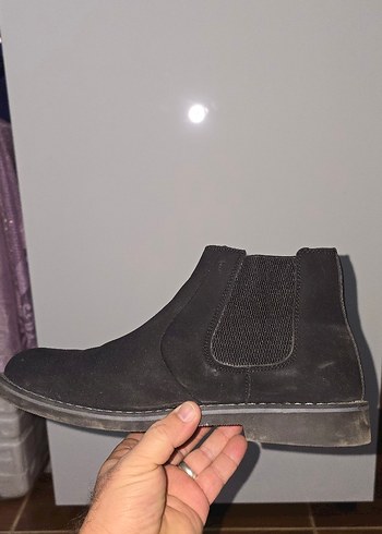 Garamond Siyah Erkek Klasik Lastikli Bot - Görsel 5