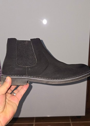 Garamond Siyah Erkek Klasik Lastikli Bot - Görsel 3