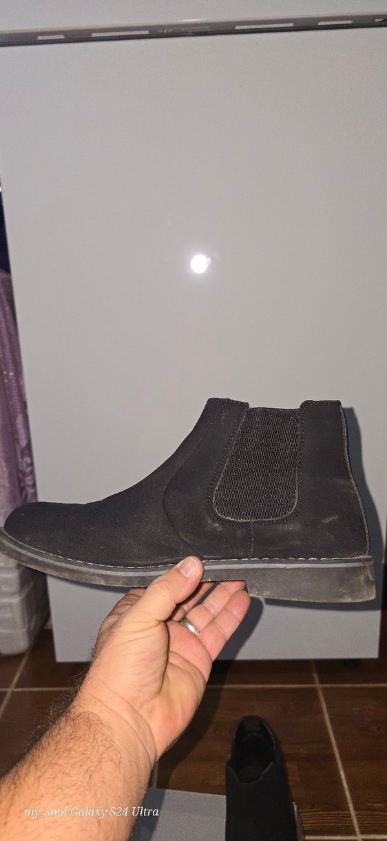 Garamond Siyah Erkek Klasik Lastikli Bot - Görsel 5