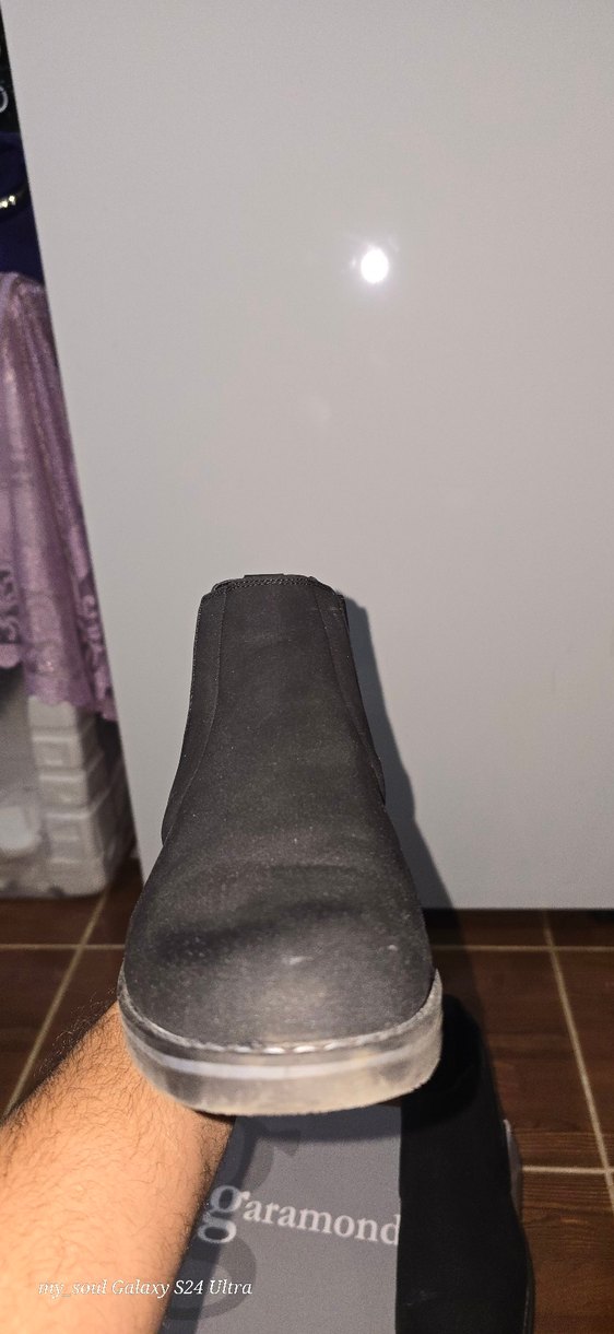 Garamond Siyah Erkek Klasik Lastikli Bot - Görsel 4