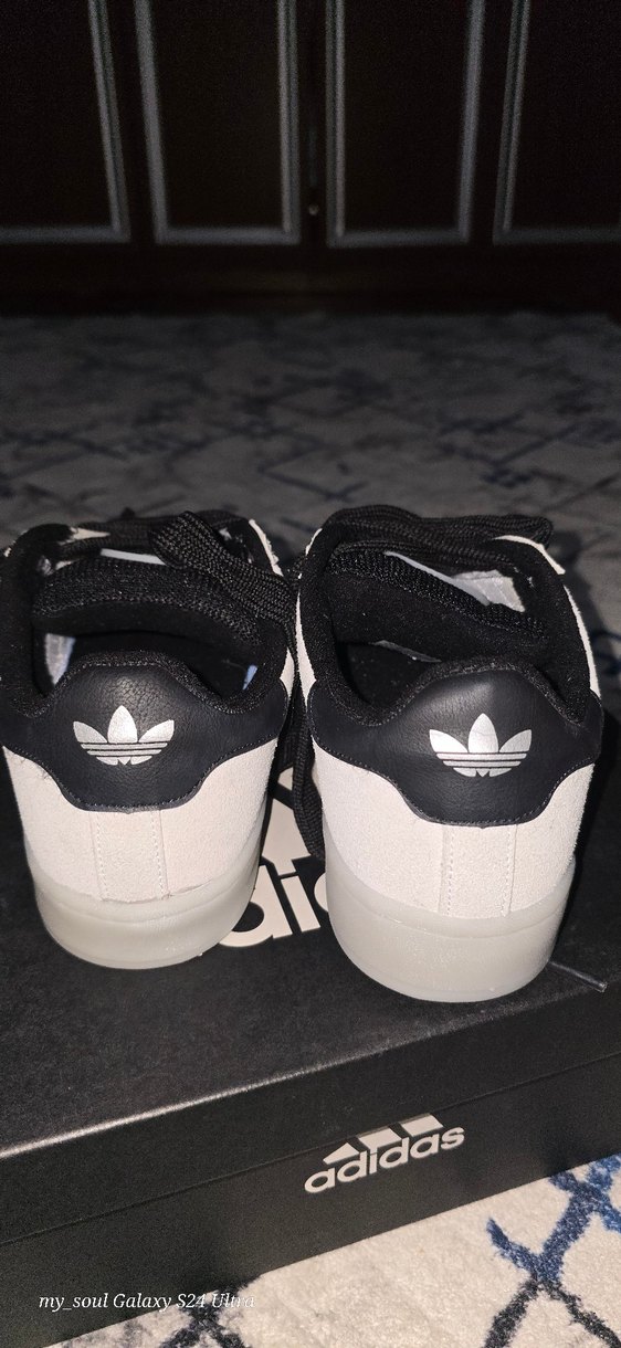 Adidas Cambus modeliKrem Siyah Adidas Platform Spor Ayakkabı - Görsel 4