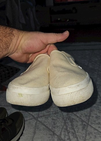 Superga Kadın Beyaz Basic Slip-On Sneakers - Görsel 6