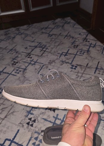 Timberland Gri Erkek Spor Ayakkabı Bağcıklı - Görsel 5