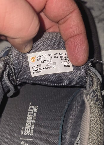 Timberland Gri Erkek Spor Ayakkabı Bağcıklı - Görsel 7