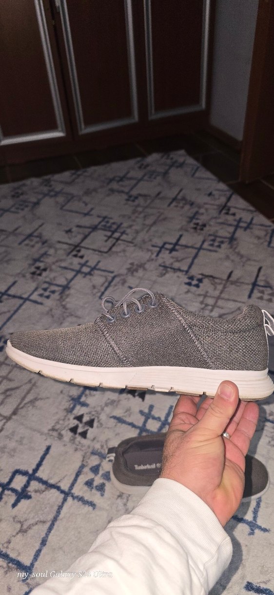 Timberland Gri Erkek Spor Ayakkabı Bağcıklı - Görsel 5