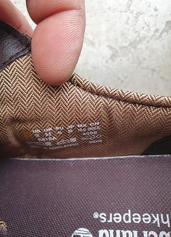 44 Beden kahverengi Renk Timberland ayakkabi
