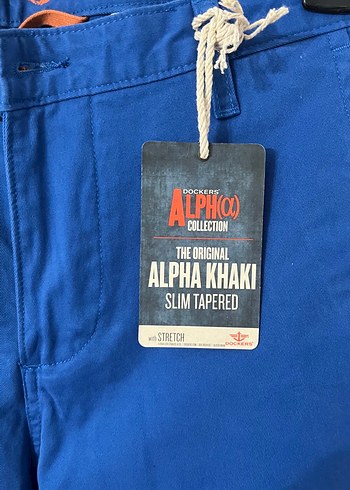 Dockers Parlak Mavi Erkek Denim Pantolon