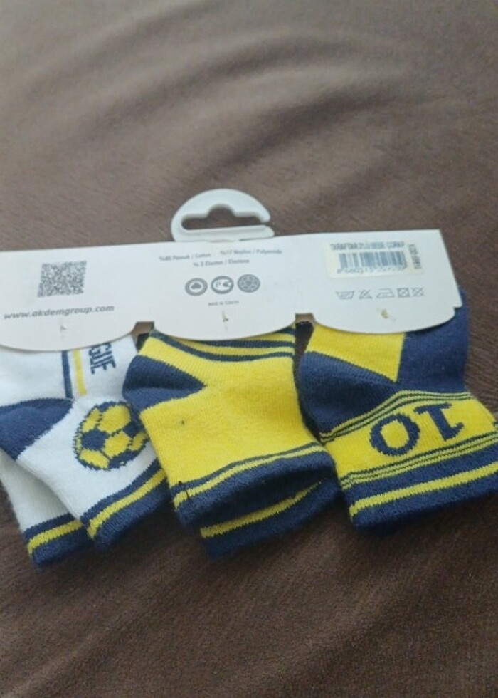 Bibaby Bebek Fenerbahçe Fb Çorap - Görsel 2