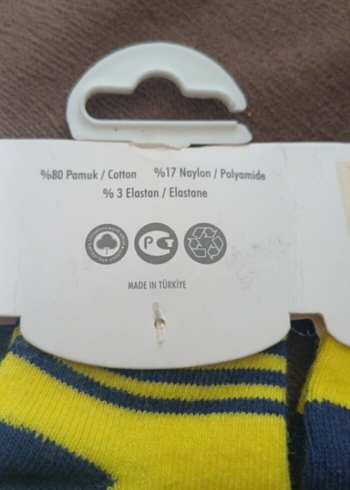 Bibaby Bebek Fenerbahçe Fb Çorap - Görsel 3